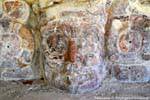 Templo de Mascarones, the God of the Sunset, Edzná, Mexico.