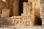 The lower frieze of the right door, Jaguar Altar, Ek Balam, Mexico.