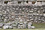 At the foot of the Palace of the Masks, Kabah, Mexico.