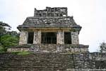The Sun Temple is part of the Grupo de la Cruz, Palenque, Mexico.