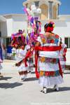 Ballet in typical costume, Puerto Morelos, Mexico.