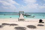 Ponton Bienvenidos, Puerto Morelos, Mexico.