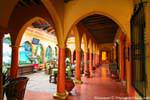 Patio de los Angeles Mansion Restaurant, San Cristobal de Las Casas, Mexico.