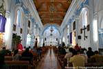 The nave of the church of Santa Lucia, San Cristobal de Las Casas, Mexico.