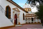 Side chapel and dome of the Church of Guadalupe, San Cristobal de Las Casas, Mexico.