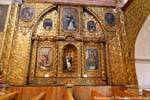 Baroque altarpiece dedicated to the Virgin, Church of Santo Domingo, San Cristobal de Las Casas, Mexico.