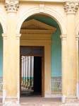 Entrance of the old College, San Cristobal de Las Casas, Mexico.