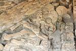 Frieze of four times, fragment, Tonina, Mexico.