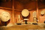 Maya works exhibited at the Museum of Tonina, Mexico.