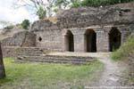 The Palace of Darkness, the first level of the Acropolis, Tonina, Mexico.