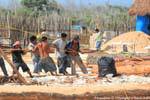 Construction workers, Tulum, Mexico.