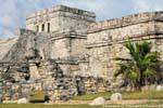 The main Temple, El Castillo, Tulum, Mexico.