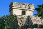 The Temple of the Descending God, Tulum, Mexico.
