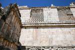 Architectural decoration, Square Bird, Uxmal, Mexico.