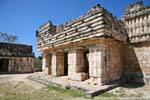 Pre-Columbian Art, exterior architecture, Square Bird, Uxmal, Mexico.