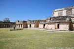 in the heart of the patio, Square Bird, Uxmal, Mexico.