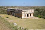 The House of the Turtles, overview, Uxmal, Mexico.