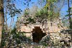 Hidden structure, Uxmal, Mexico.