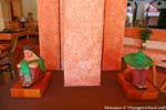 Mexican symbols, Archeologicas Villas Hotel, Uxmal, Mexico.