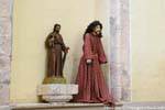Statues in the Cathedral of San Gervasio, Valladolid, Mexico.