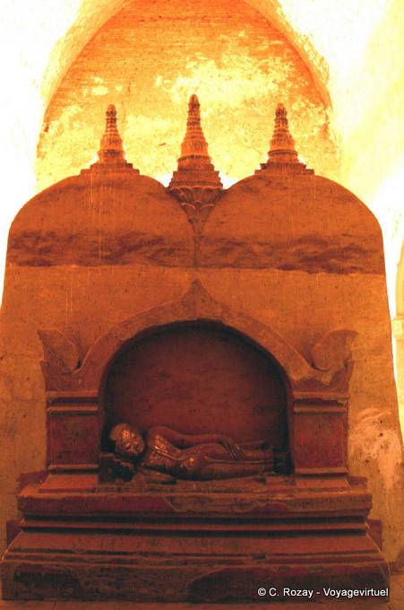Dhammayangyi Temple, Reclining Buddha, Bagan - Myanmar (Burma)