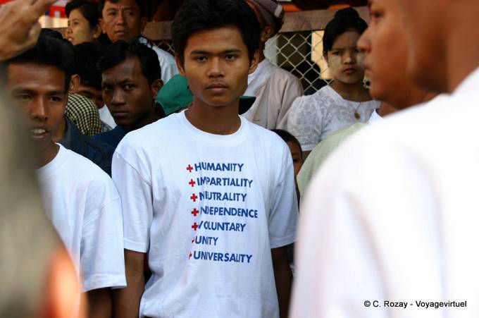 Humanity, t-shirt, Bagan - Myanmar (Burma)