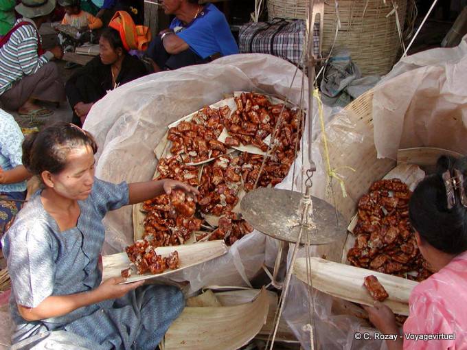 Local gastronomy, Inle Lake - Myanmar (Burma)