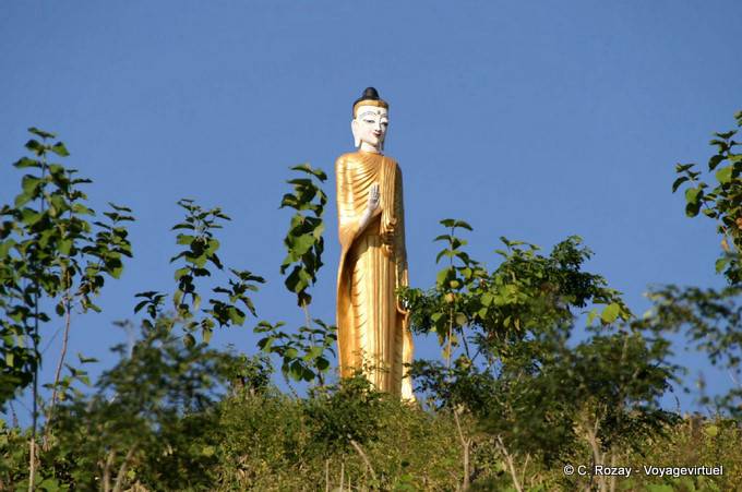 The hilltop Buddha Kalaw - Myanmar (Burma)