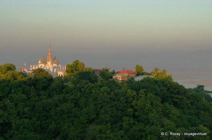 Sutaungpyai emerging from the hill, Mandalay - Myanmar (Burma)
