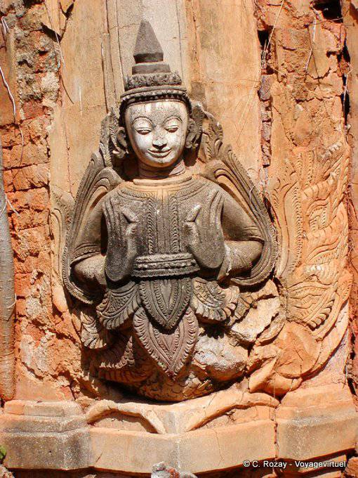 Other Buddha carved Abhaya Mudra, Sagar - Myanmar (Burma)