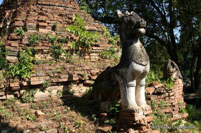 Garuda shaped griffin, site of Sankar - Myanmar (Burma)