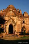 Entrance to the Dhammayangyi pagoda, 12th century, Bagan, Burma.