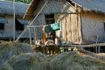 Typical house, Nyaung Shwe, Inle Lake, Burma.