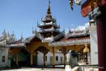 Pagoda Entry Yadana Manaug, Nyaung Shwe, Inle Lake, Burma.