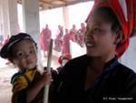 Thaung Toe, novices and Pa-bones, Inle Lake, Burma.