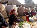 Small vegetable seller, Inle Lake, Burma.