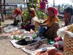 Mini market and legumes, Inle Lake, Burma.