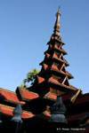 Storey pagoda, Bagaya Inwa (Awa), Mandalay, Burma.
