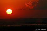 Sunset as seen from Sagaing, Burma.