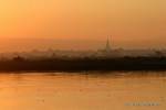 The Golden River in the early morning, Mandalay, Burma.