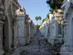 Mandalay, alignment stupas of the Tipitaka, Kuthodaw, Burma.