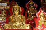 Golden Buddha in limestone caves Pindaya, Burma.