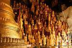 There are 8,000 Buddhas in the caves of Pindaya, Taunggyi, Burma.
