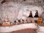 Buddhas of various origins and materials, Pindaya caves, Burma.
