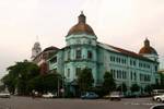 Building from the colonial era, Rangoon, Burma.