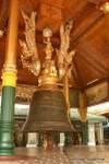 Bell Singumin or Maha Gantha (23 tons), Shwedagon Pagoda, Rangoon, Burma.