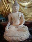 Rice Buddha Statue, Rangoon, Burma.