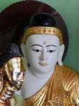 Modern Buddha head style Mandalay, Yangon, Burma.