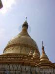 The top of the stupa Mahawizaya Pagoda, Yangon, Burma.