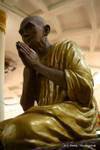 Realistic statue, Kaba Aye Pagoda, Yangon, Burma.